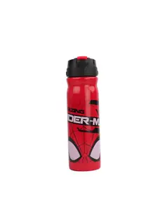 Marvel Red & White Single Stainless Steel Printed Single Wall Vacuum Water Bottle
