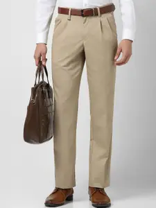 Van Heusen Slim Fit Pleated Formal Trousers