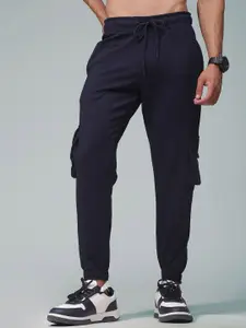 MADSTO Men Mid-Rise Cargo Joggers