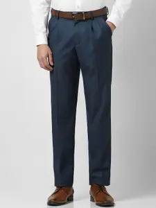 Van Heusen Men Pleated Trousers
