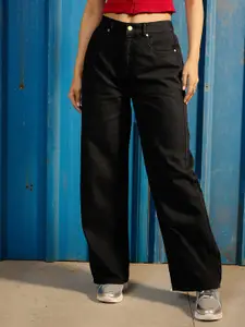 CORSICA Women High-Rise Straight Fit Jeans