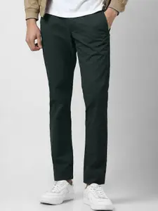 Van Heusen Sport Men Checked Slim Fit Cotton Trouser