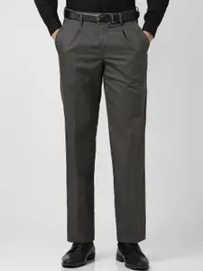 Van Heusen Slim Fit Pleated Formal Trousers