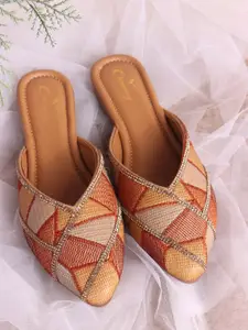 CHINRAAG Women Mules with Bows Flats