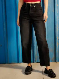 CORSICA Women Straight Fit Mid-Rise Stretchable Jeans