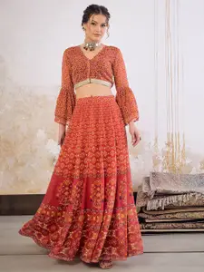 Shae by SASSAFRAS Printed Ready to Wear Lehenga &