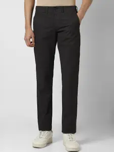 Van Heusen Sport Men Checked Slim Fit Cotton Trouser