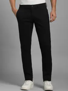 Louis Philippe Sport Men Slim Fit Mid-Rise Cotton Trousers