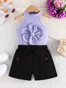INCLUD Girls Top with Shorts