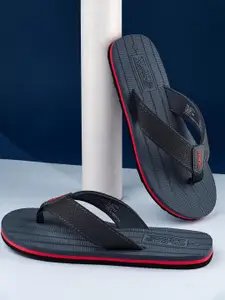 Duke Men Striped Room Slippers