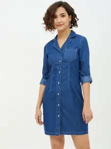 Chemistry Denim Shirt Dress