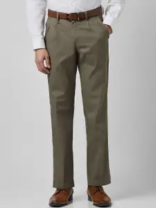 Van Heusen Slim Fit Pleated Formal Trousers