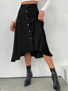 DressBerry High Rise Midi Skirt