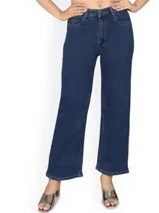 Metronaut Women Classic Dad Fit Mid-Rise Clean Look Jeans