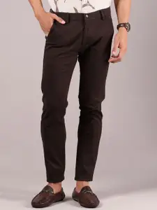 V-Mart Men Regular Fit Mid-Rise Chinos Cotton Trousers