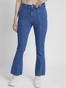 SPYKAR Women Bootcut Mid-Rise Stretchable Jeans