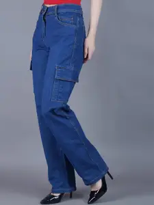 Metronaut Women Classic Relaxed Fit Mid-Rise Jeans