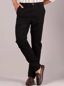 V-Mart Men Regular Fit Mid-Rise Chinos Cotton Trousers