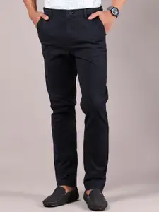 V-Mart Men Regular Fit Chinos Twill Cotton Casual Trousers