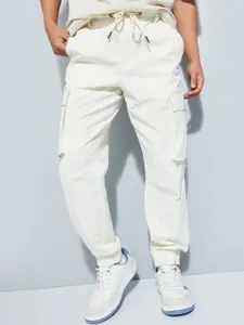 max Men Mid-Rise Cargos Joggers