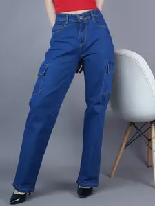 Metronaut Women Classic Cotton Relaxed Fit Mid-Rise Jeans