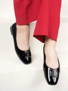 DressBerry Women Party Mojaris with Buckles Flats