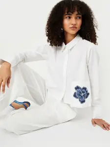 max Women Opaque Casual Shirt