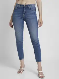 SPYKAR Women Mid-Rise Heavy Fade Cotton Jeans