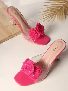 Lavie Women Embellished PU Comfort Sandals