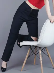 Metronaut Women Classic Boyfriend Fit Mid-Rise Jeans