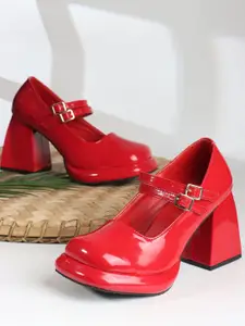 Lavie Women Round Toe Block Sandals