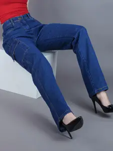 Metronaut Women Classic Boyfriend Fit Mid-Rise Jeans