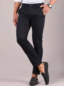 V-Mart Men Regular Fit Mid-Rise Chinos Cotton Trousers