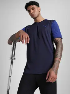 Puma Men Performance Colourblocked Sport T-shirt