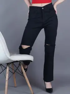 Metronaut Women Cotton Classic Regular Fit Mid-Rise Jeans