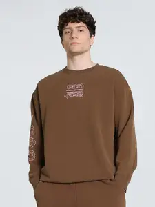Puma x Teenage Mutant Ninja Turtles Relaxed Fit Graphic Crew-Neck Sweatshirt