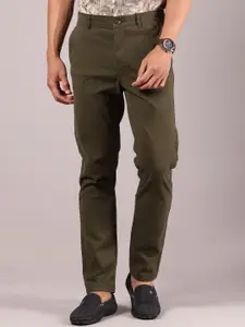 V-Mart Men Regular Fit Mid-Rise Chinos Cotton Trousers