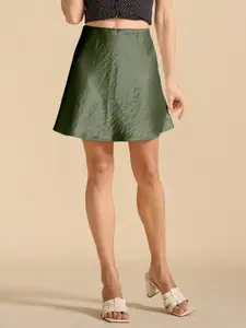 StyleCast x Revolte  Women A-Line Above Knee Skirt