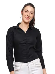 Blue Ronin Women Solid Standard Formal Shirt