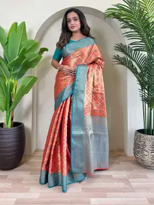 Anouk Woven Design Ethnic Motifs Saree