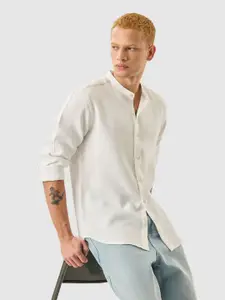 Snitch Men Slim Fit Casual Shirt