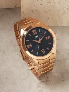 Killer Men Dial & Stainless Steel Bracelet Style Straps Analogue Watch KLMO87B