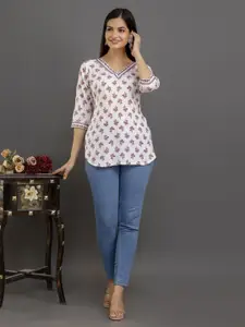 UNIFY FASHION Floral Print Top