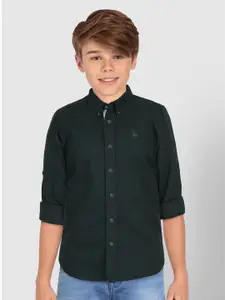 Allen Solly Junior Boys Pure Cotton Sport-Fit Casual Shirt