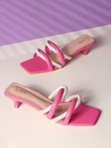 Lavie Women Embellished Party Kitten Sandals