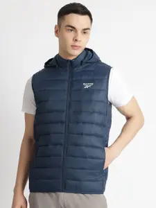 Reebok Hooded Open Front Jacket