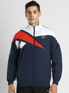 Reebok Printed Open Front Jacket