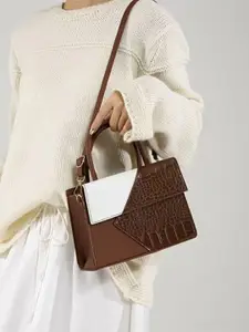 HAUTE SAUCE by  Campus Sutra HAUTE SAUCE by Campus Sutra Women Multicolour Colourblocked Hand Bag