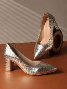 Lavie Textured Party Block Sandals