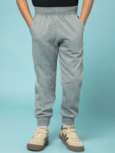 Alan Jones Boys Slip On Mid-Rise Joggers